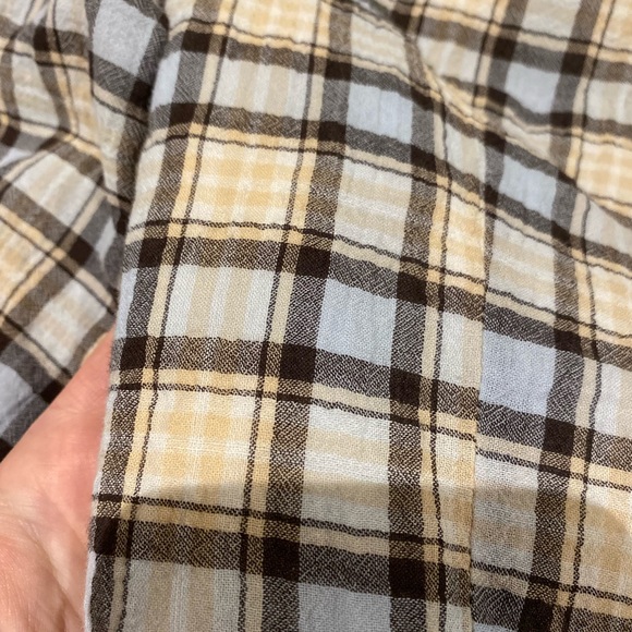Zara Cropped Check Blouse - Picture 6 of 7